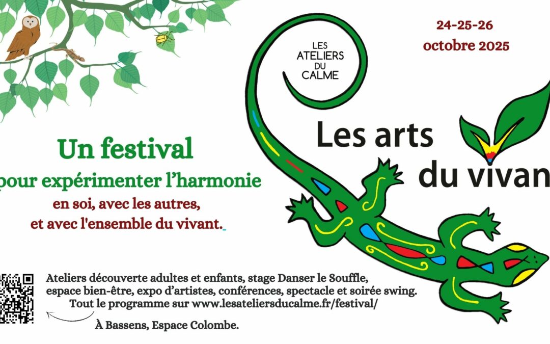 Festival les Arts du vivant à Bassens 24-26 octobre