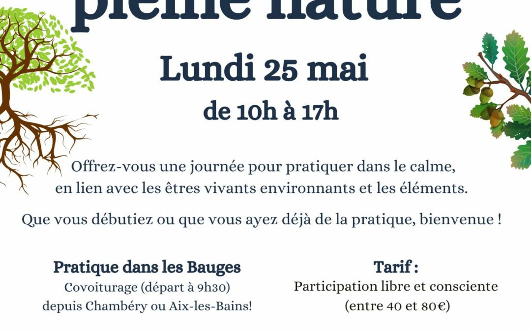 qi gong pleine nature le lundi 25 mai
